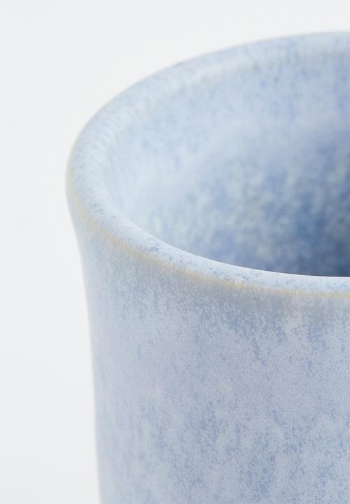 H&M - Stoneware cup small - light blue
