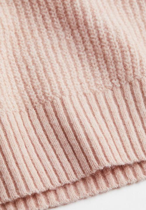 H&M - Rib-knit jumper - light apricot