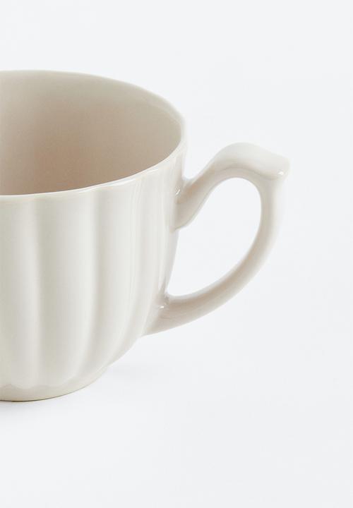 H&M - Porcelain cup - beige