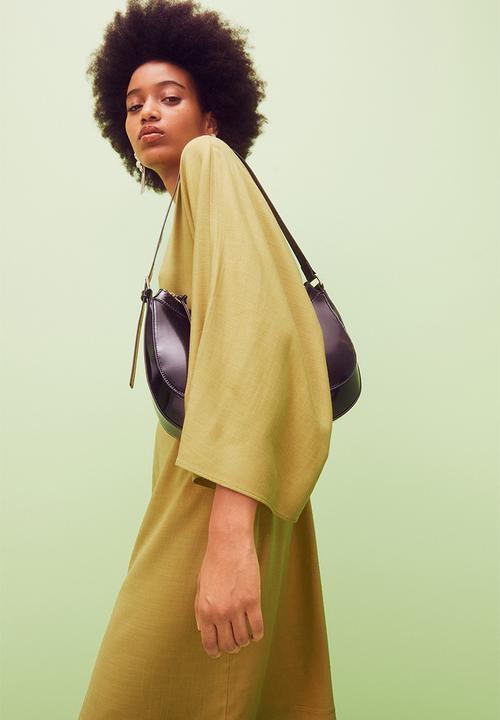 H&M - Wide-sleeved dress - olive green