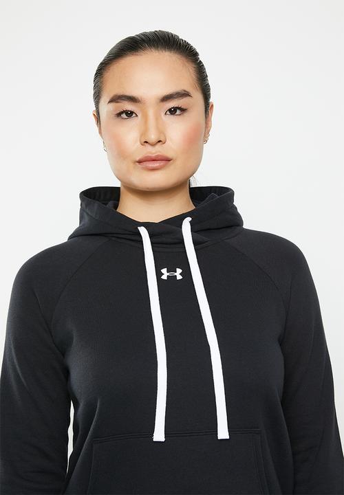 Under Armour - Rival fleece hb hoodie - black/white