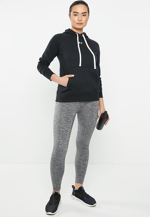 Under Armour - Rival fleece hb hoodie - black/white