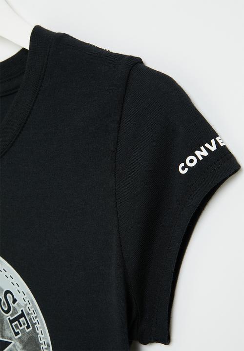 Converse - Cnvg tonal wave classic tee - black