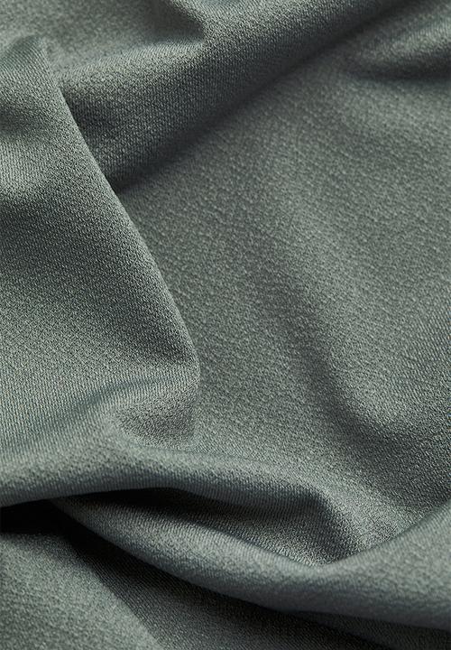 H&M - V-neck top - grey-green