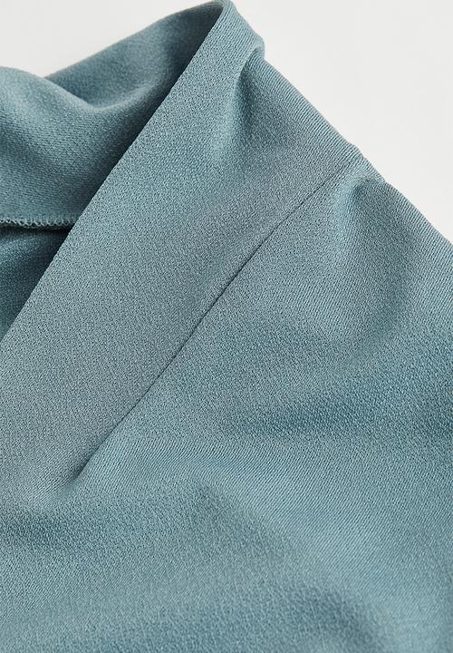 H&M - V-neck top - turquoise