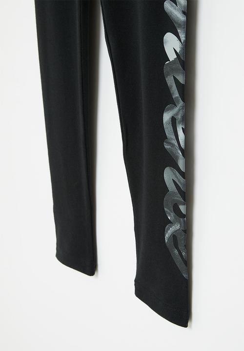 Converse - Cnvg converse script gfx legging - black