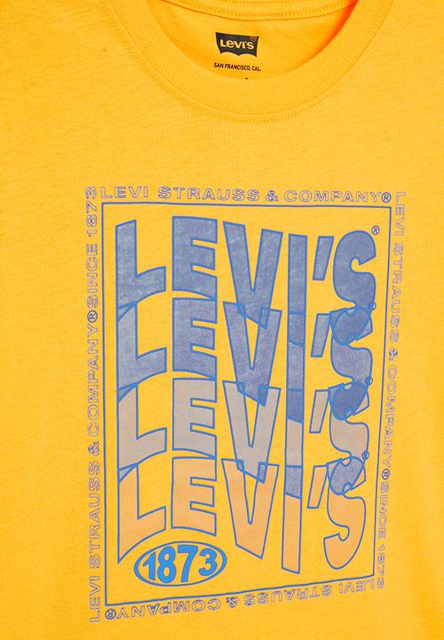 Levi’s® - Lvb wavy logo tee shirt - citrus