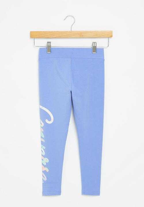 Converse - Cnvg converse script gfx legging - royal pulse