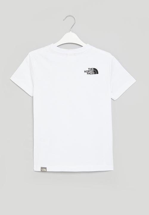 The North Face - Teen short sleeve tee - white