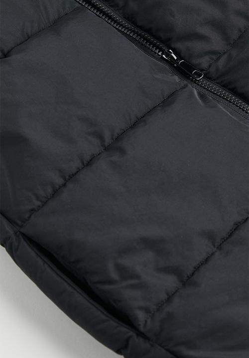 H&M - Hooded puffer gilet - black