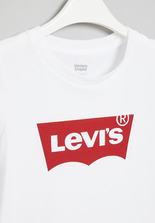 Levi’s® - Lvg short sleeve batwing tee - red/white