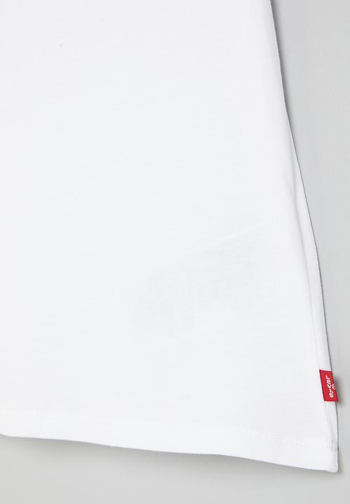 Levi’s® - Lvg short sleeve batwing tee - red/white