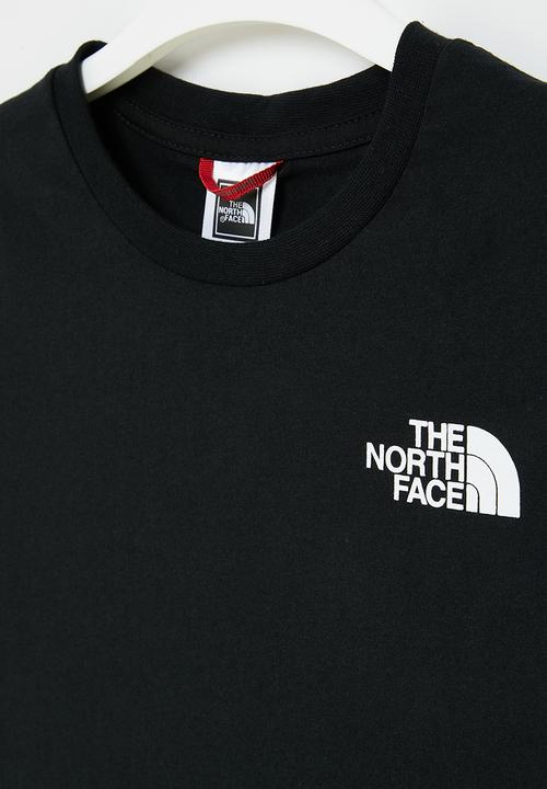 The North Face - Teen short sleeve tee - black