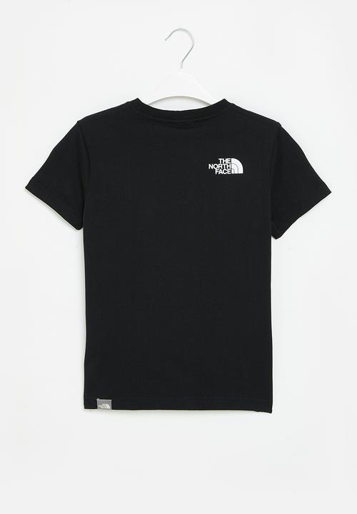 The North Face - Teen short sleeve tee - black
