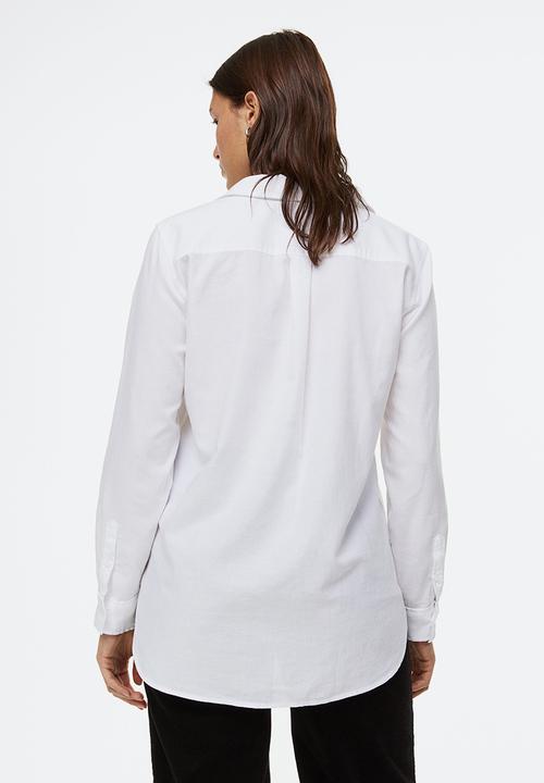 H&M - Cotton shirt - white 