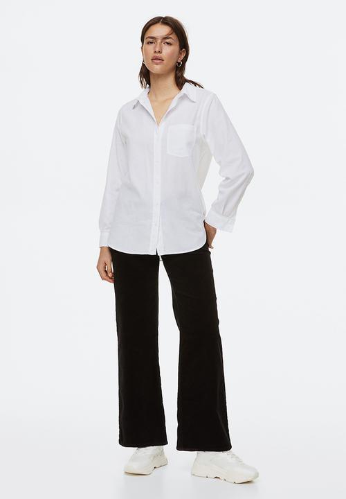 H&M - Cotton shirt - white 