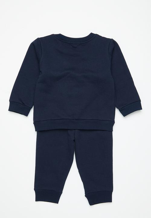 Superbalist - Plain tracksuit set - navy