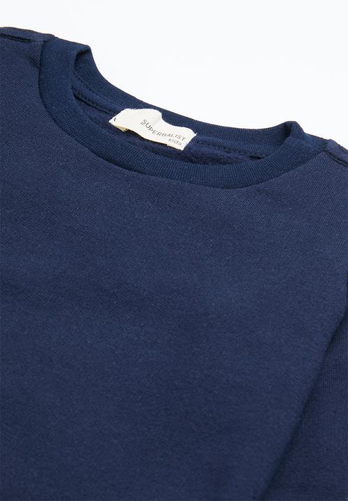 Superbalist - Plain tracksuit set - navy