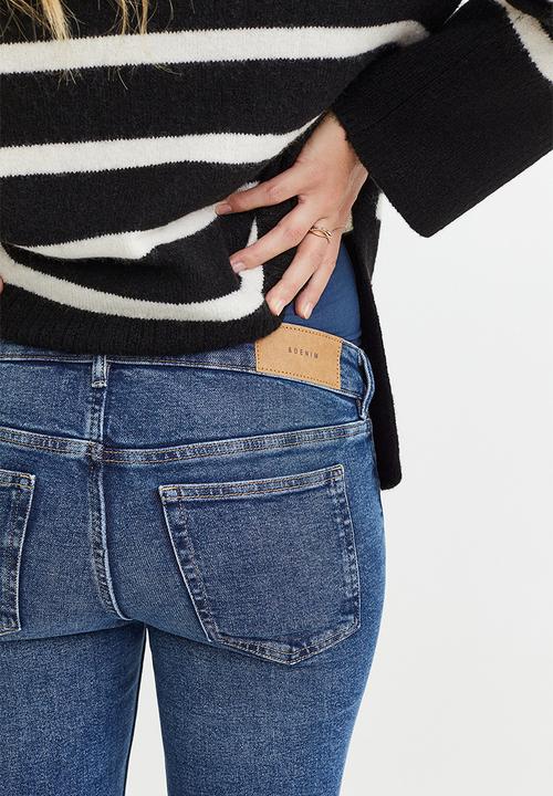 H&M - Mama slim ankle jeans - denim blue