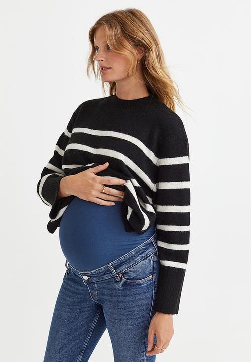 H&M - Mama slim ankle jeans - denim blue