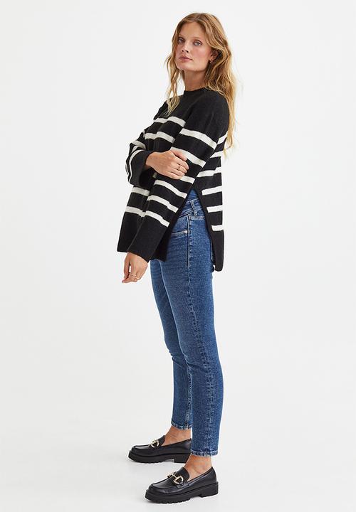 H&M - Mama slim ankle jeans - denim blue