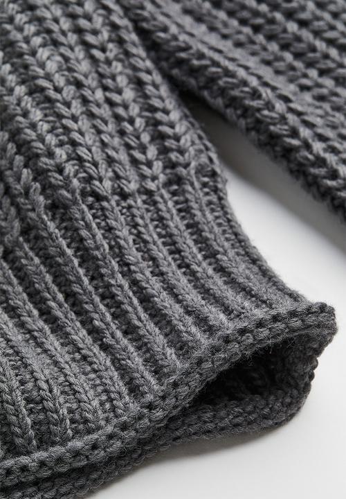 H&M - Knitted jumper - dark grey