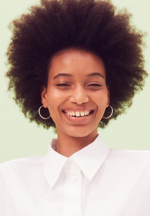 H&M - Oversized cotton shirt - white