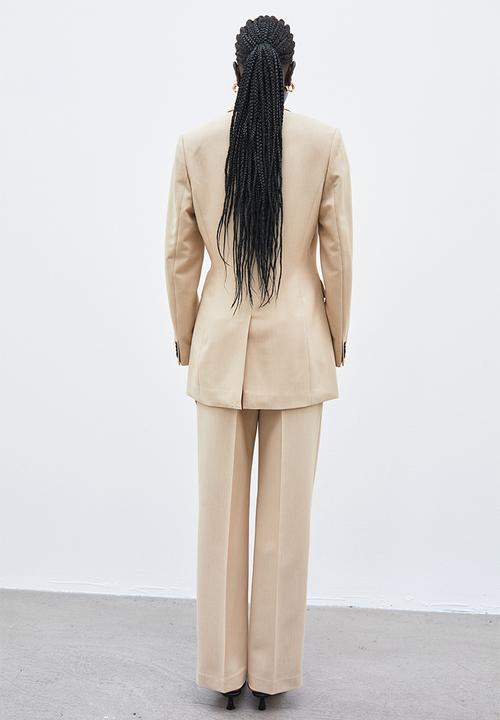 H&M - Double-breasted jacket - beige