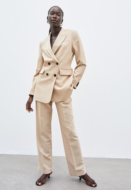 H&M - Double-breasted jacket - beige