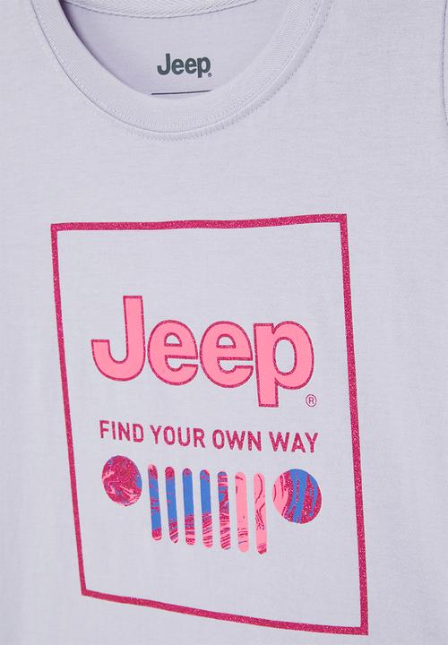JEEP - Crew neck tee - purple