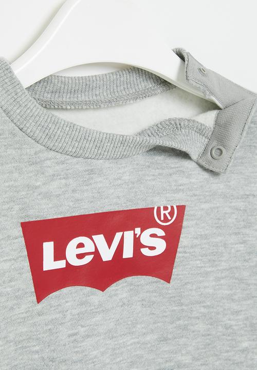 Levi’s® - Lvb batwing crew - grey heather