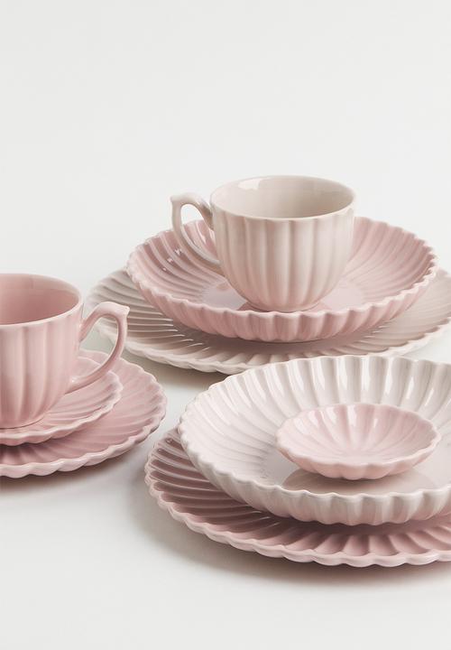 H&M - Stoneware plate - beige