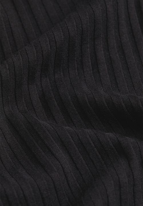 H&M - Mama ribbed trousers - black