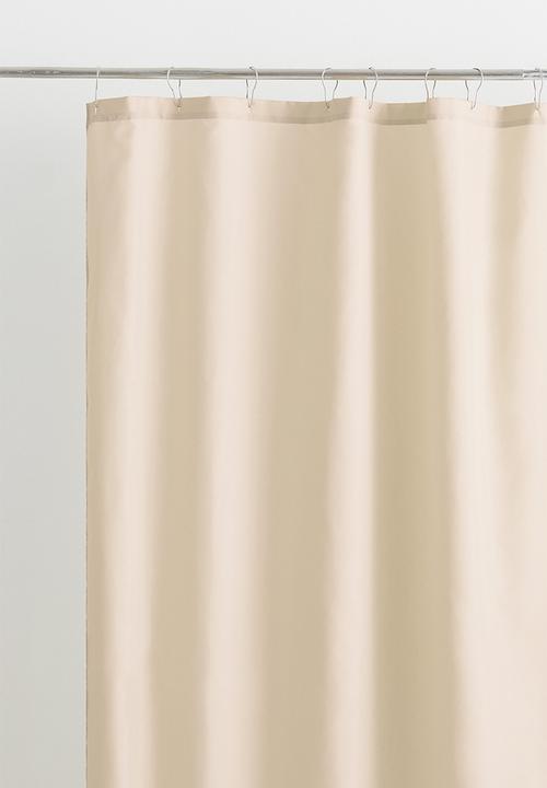 Shower curtain - light beige