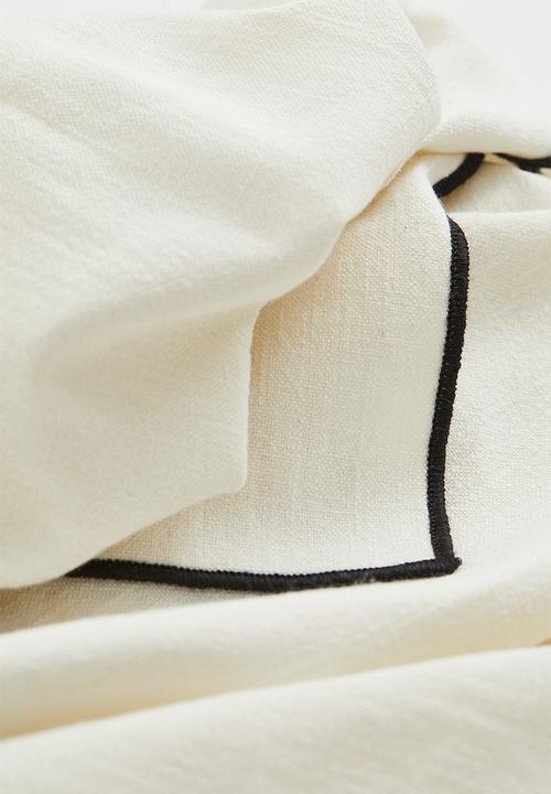 H&M - 2-pack linen-blend napkins - multi/white