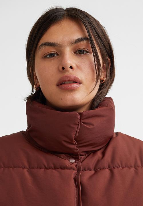 H&M - Puffer gilet - brown