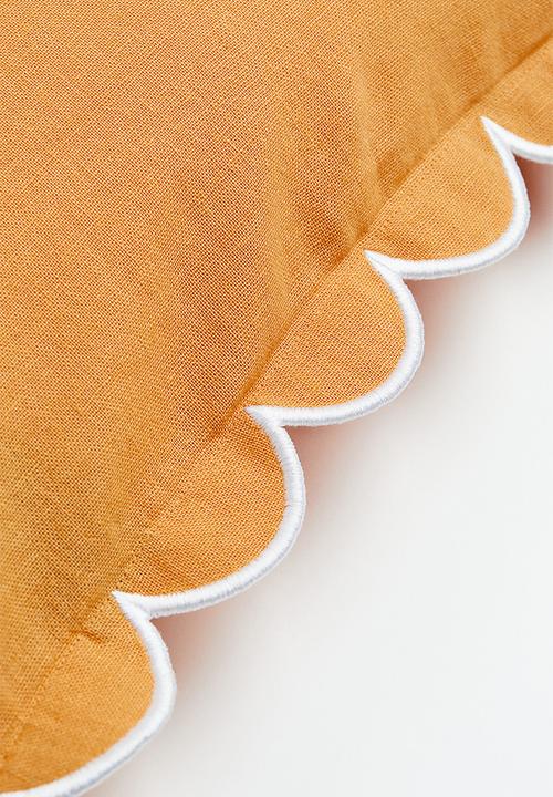 H&M - Linen-blend cushion cover - yellow