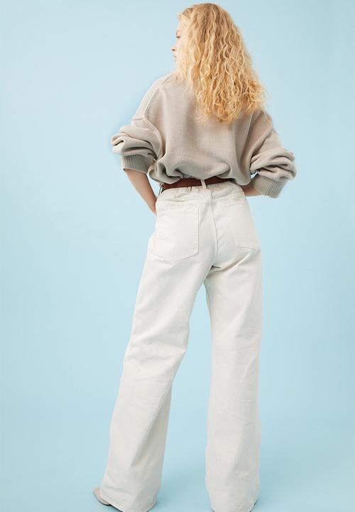 H&M - Oversized cardigan - light beige