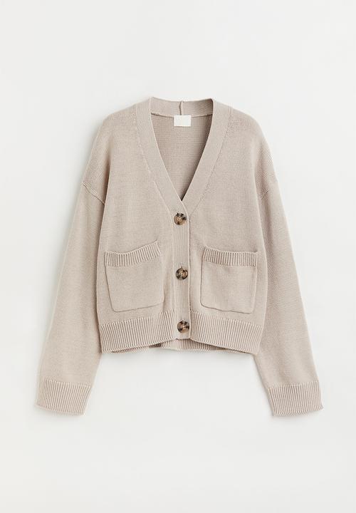 H&M - Oversized cardigan - light beige