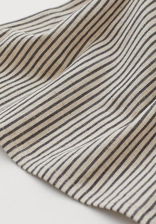 H&M - 2-pack linen-blend napkins - beige/multi