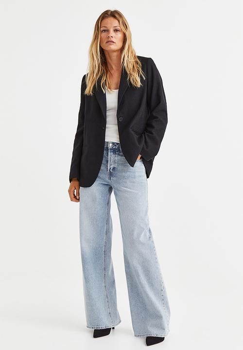 H&M - Single-breasted blazer - black