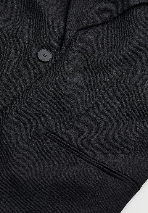 H&M - Single-breasted blazer - black