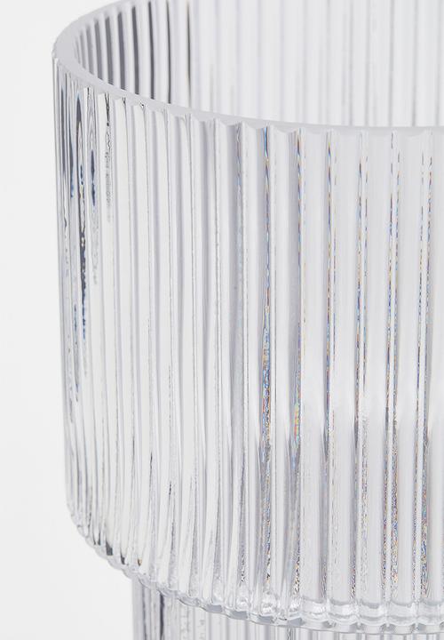 H&M - Large glass vase - transparent