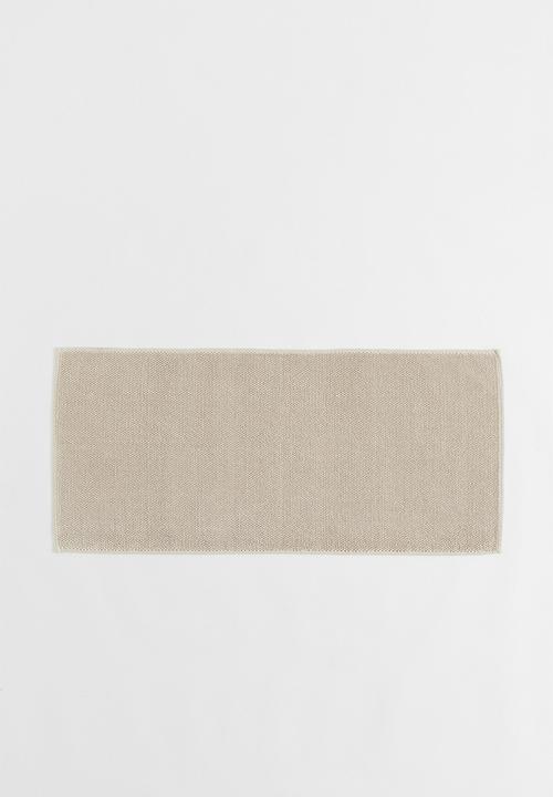 H&M - Cotton bath mat - beige I