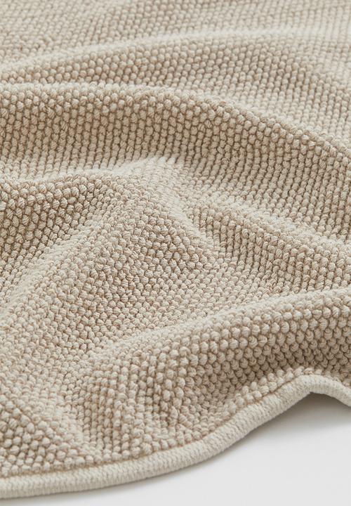H&M - Cotton bath mat - beige I