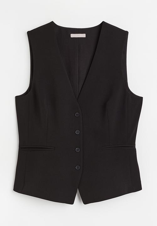 H&M - Suit waistcoat - black