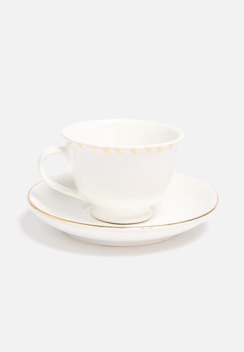 Urchin Art - Teacup & Saucer Set of 2