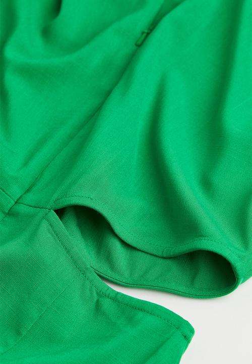 H&M - Cut-out bodycon dress - green