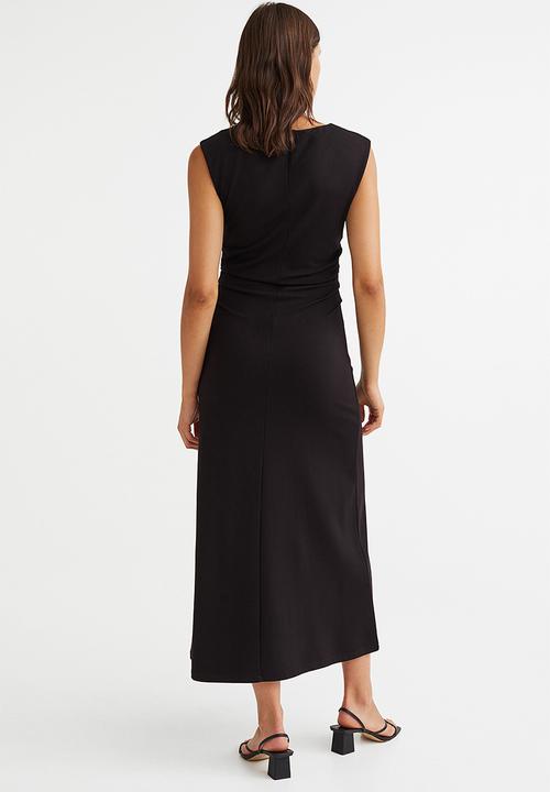 H&M - Tailored jersey dress - black