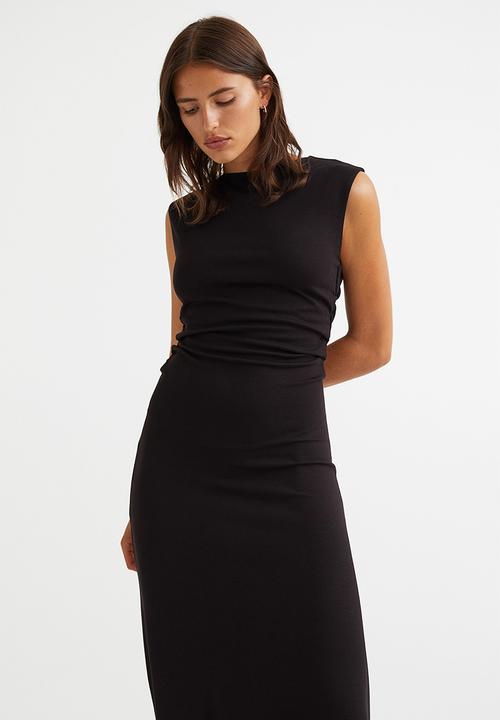 H&M - Tailored jersey dress - black